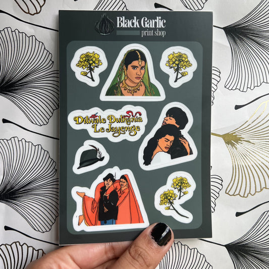 Dilwale Dulhania Le Jayenge Sticker Sheet